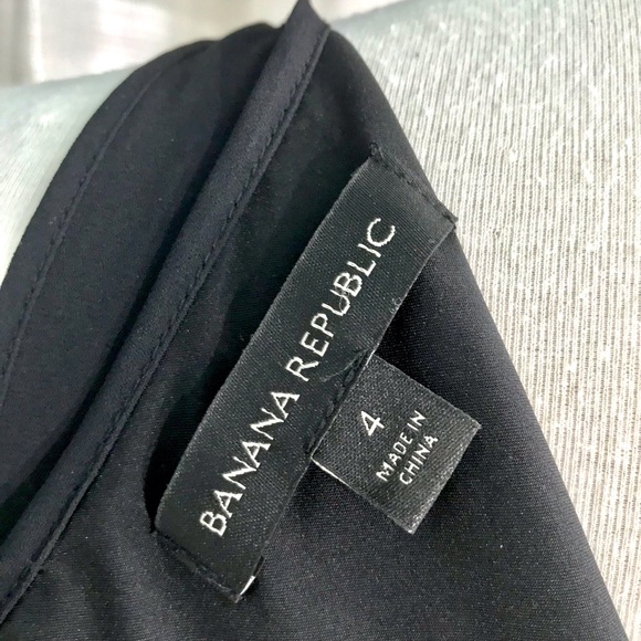BANANA REPUBLIC dress, black, size 4 - Picture 5 of 7